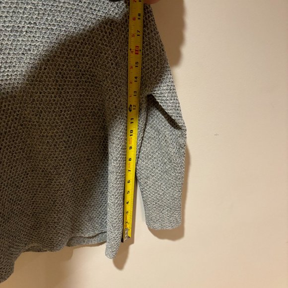 Eileen Fisher Silk Mockneck Sweater - Small, Gray - Picture 5 of 6